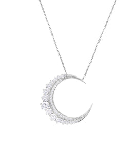 Crescent moon necklace