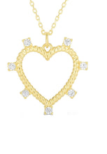 Load image into Gallery viewer, regal heart necklace