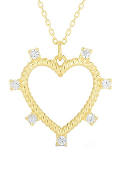 regal heart necklace