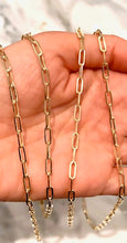 Load image into Gallery viewer, gold link chain choker with extender