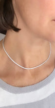 Load image into Gallery viewer, Tennis choker necklace