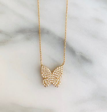 butterfly necklace