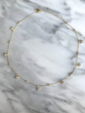 star and bezel necklace