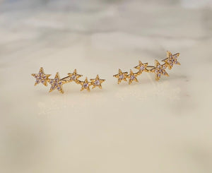 star crawler earrings